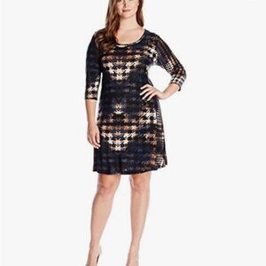 Karen Kane Houndstooth Dress